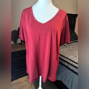 AVA & VIV, 1X, maroon-ish incolor, 100% cotton, pet/smoke free home